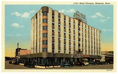 Architecture – Art Deco Buildings – Florence Hotel, Missoula, MT